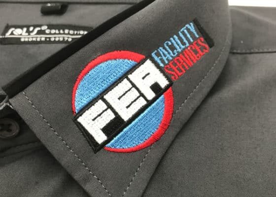 Logo sticken Logo sticken