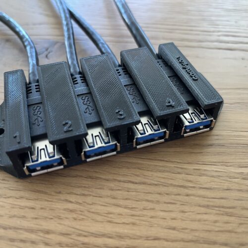 USB Kabelhalterung