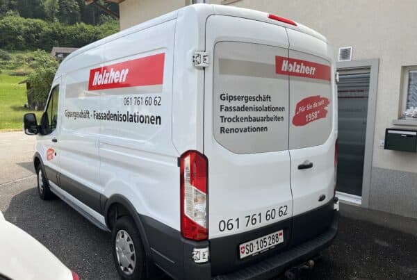 Fahrzeugbeschriftung Transporter
