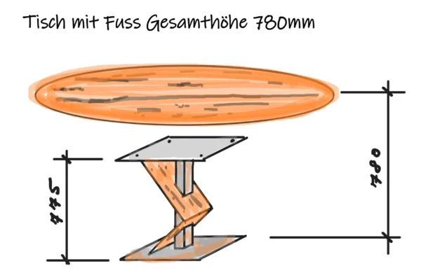 Tisch-rund-nussbaum-skizze-scaled Ladenbau und Spezialprojekte